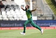 Imrah Tahir with his unique celebration